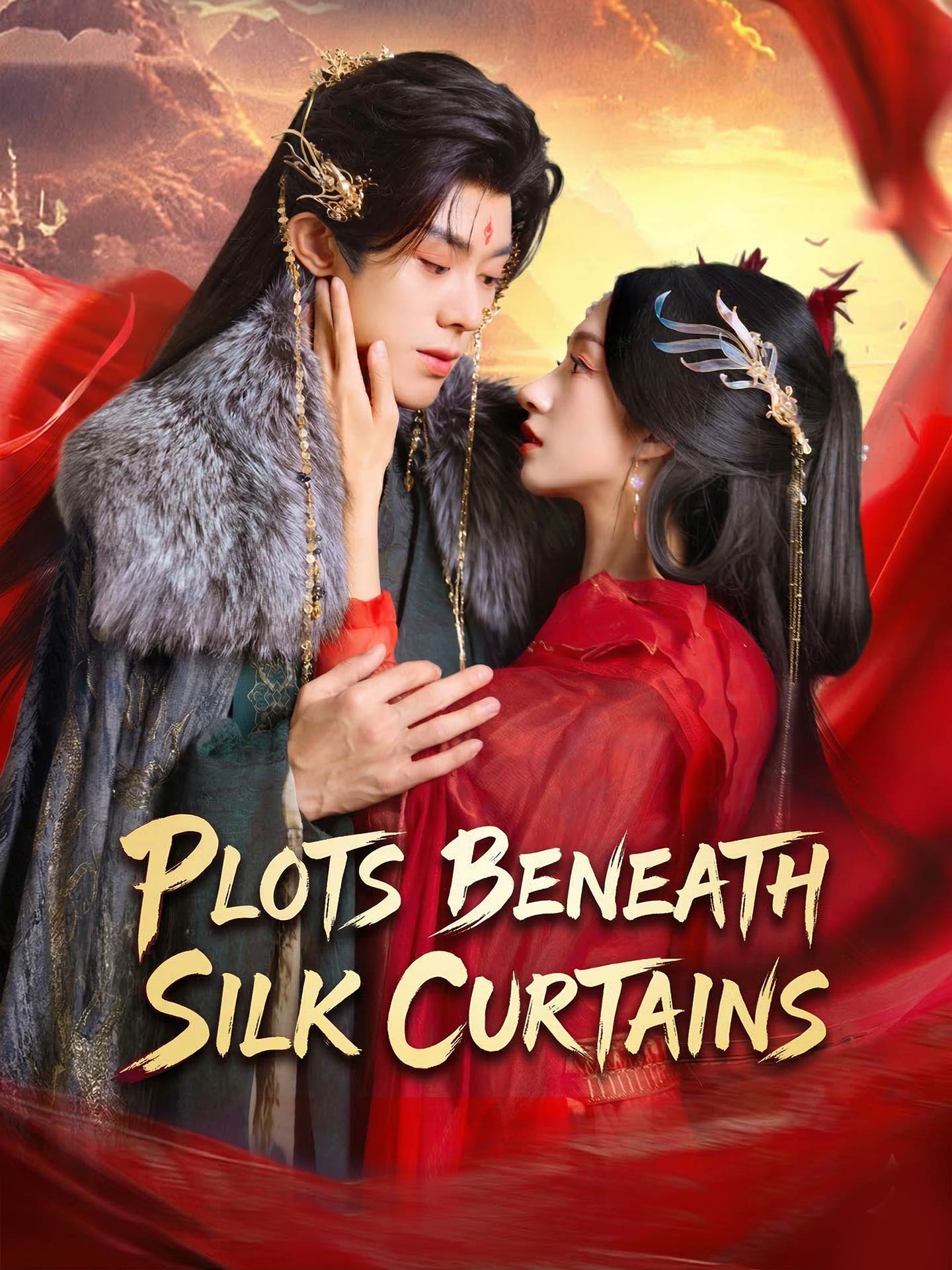 Plots Beneath Silk Curtains poster