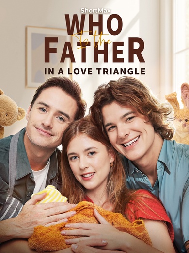 Who is the father in a love triangle poster
