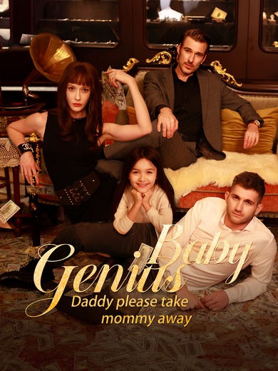 Genius baby: Daddy, please take Mommy away poster