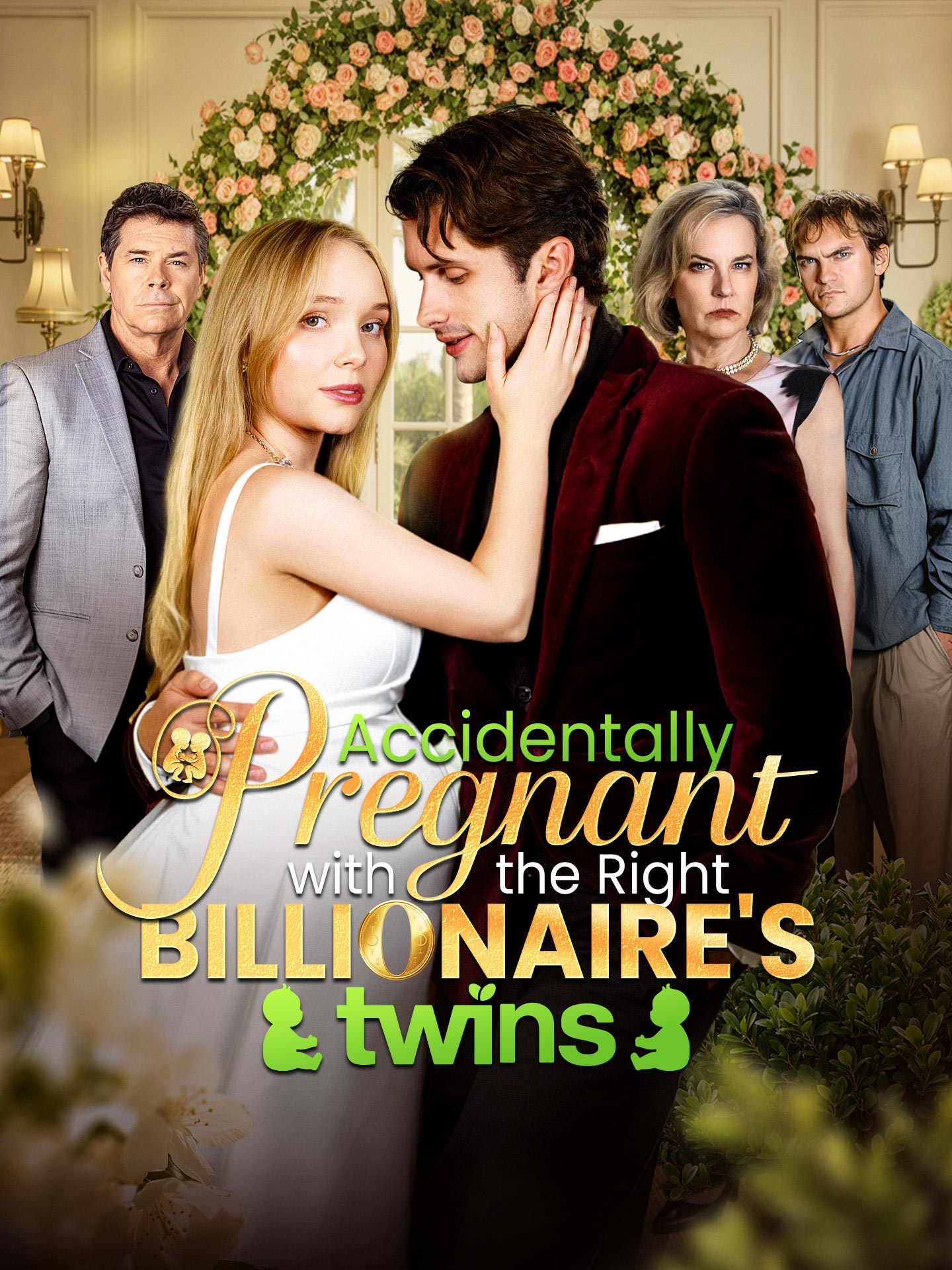 Accidentally Pregnant with the Right Billionaire's Twins poster