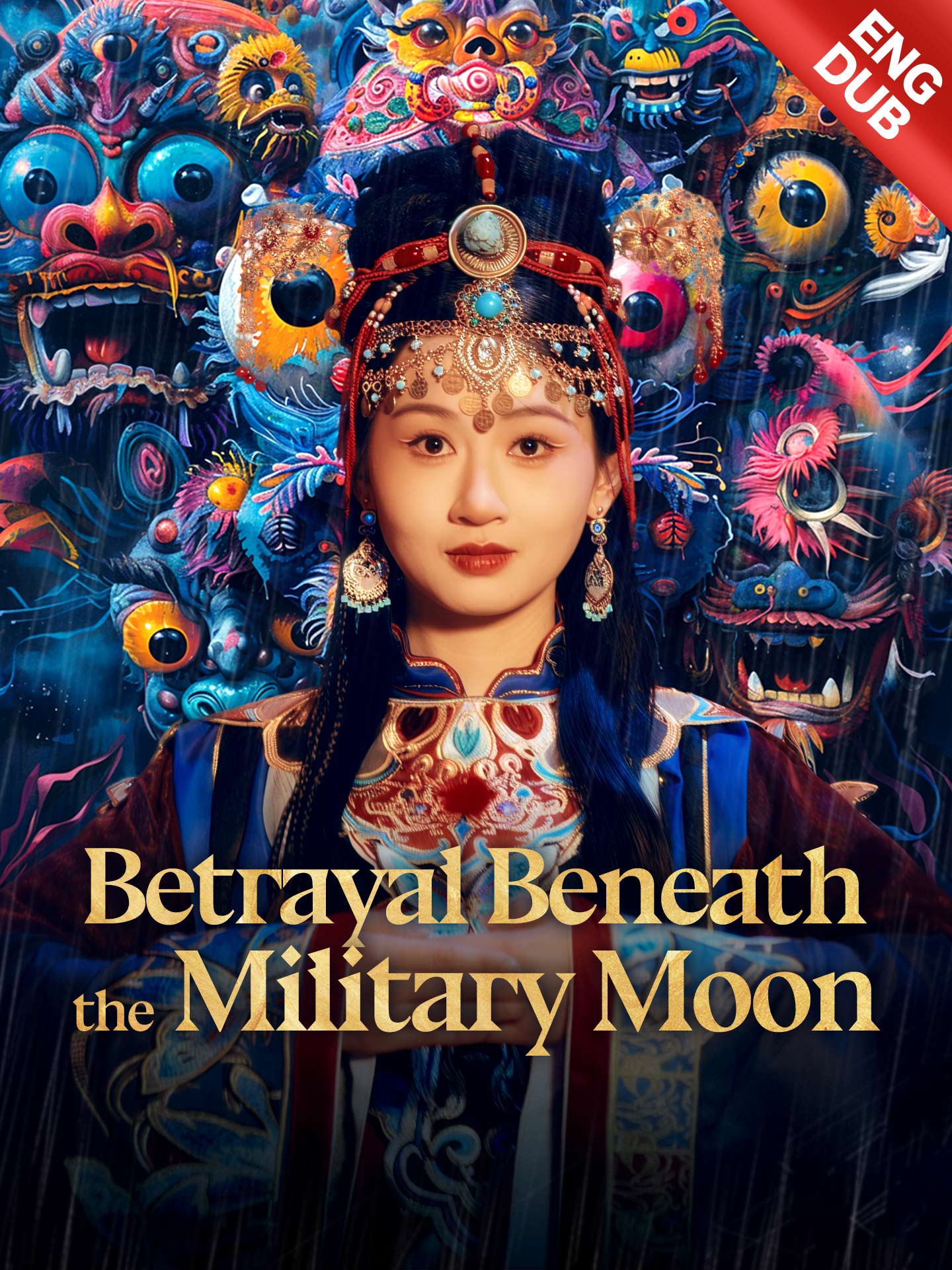 [ENG DUB] Betrayal Beneath the Military Moon(Revenge of the Commander's Heiress) poster