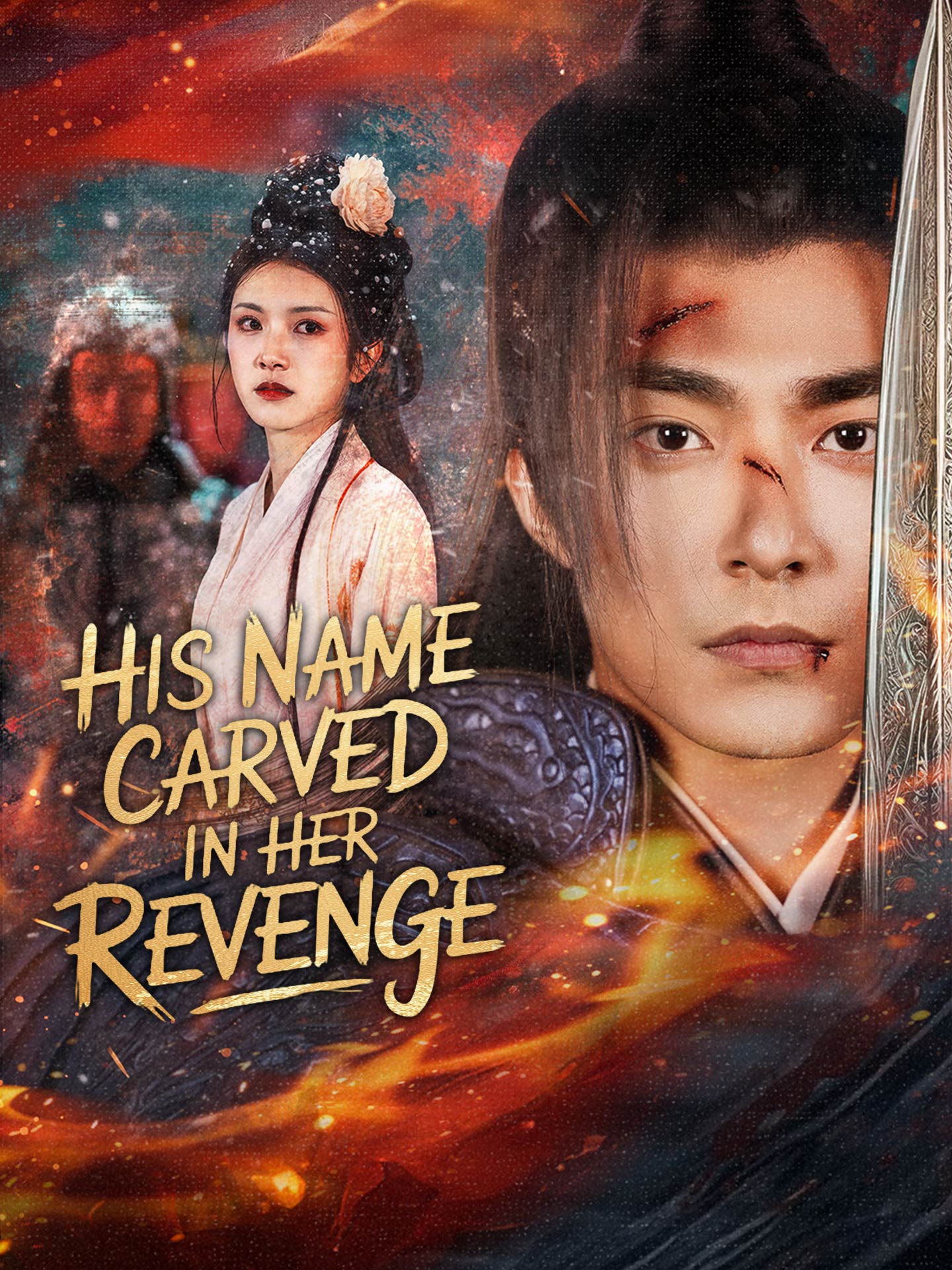 His Name Carved in Her Revenge poster