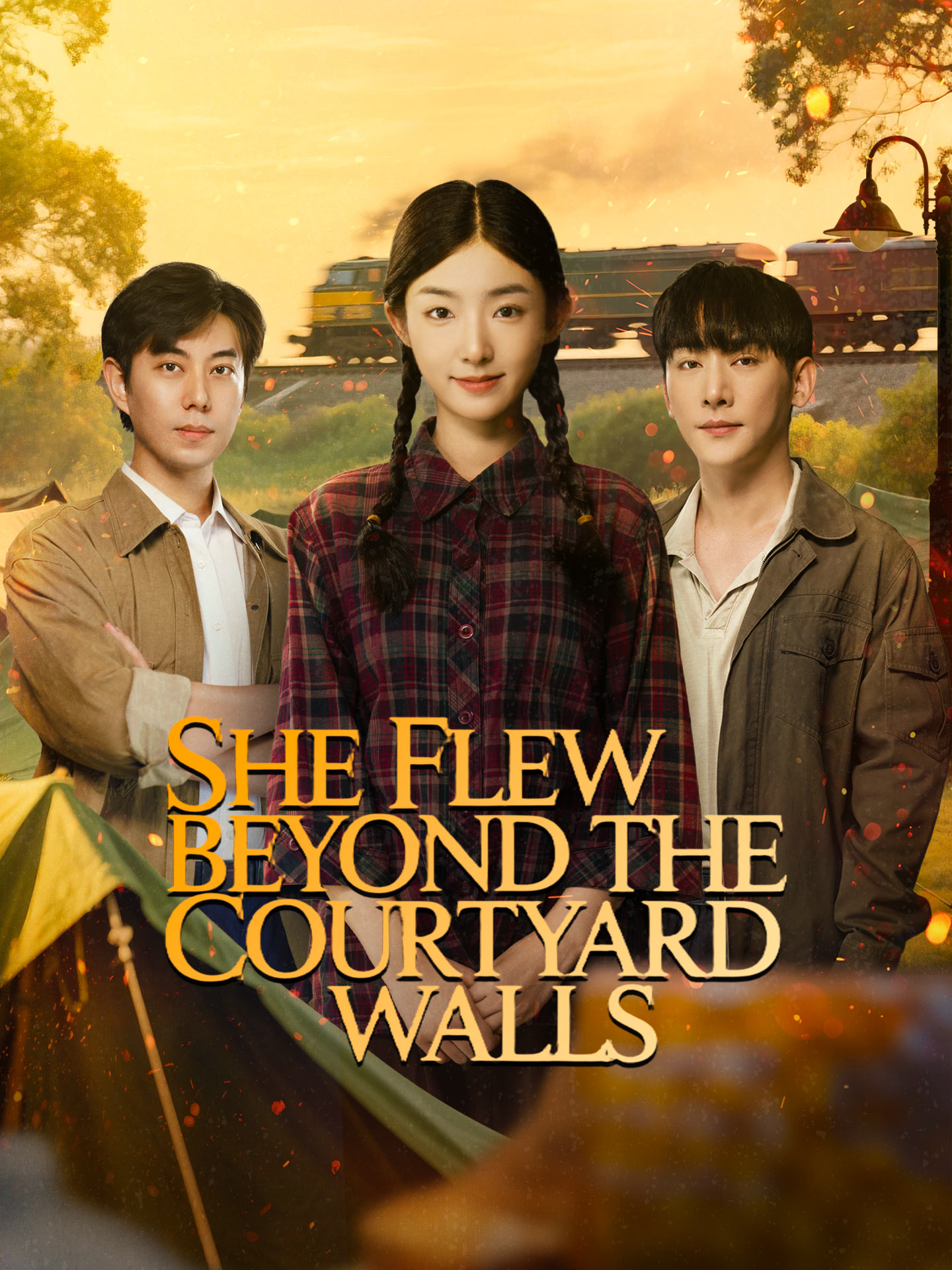 She Flew Beyond the Courtyard Walls poster