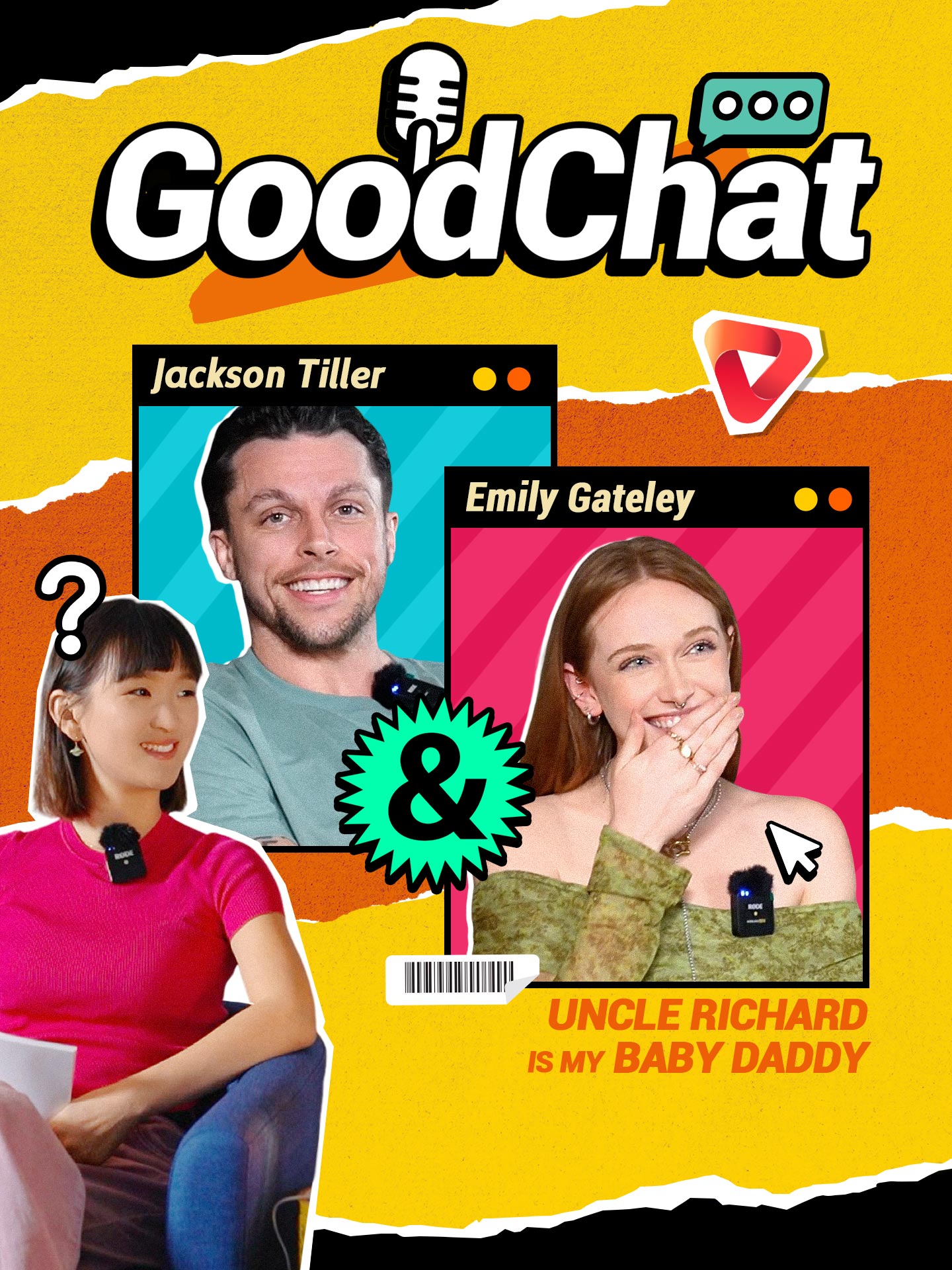 GoodChat with Emily Gately & Jackson Tiller poster