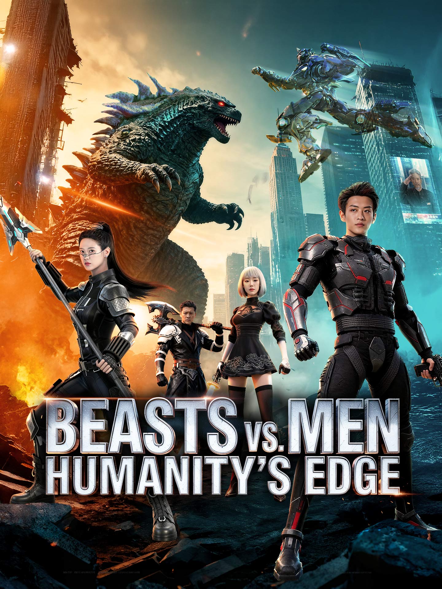 Beasts vs. Men: Humanity's Edge poster