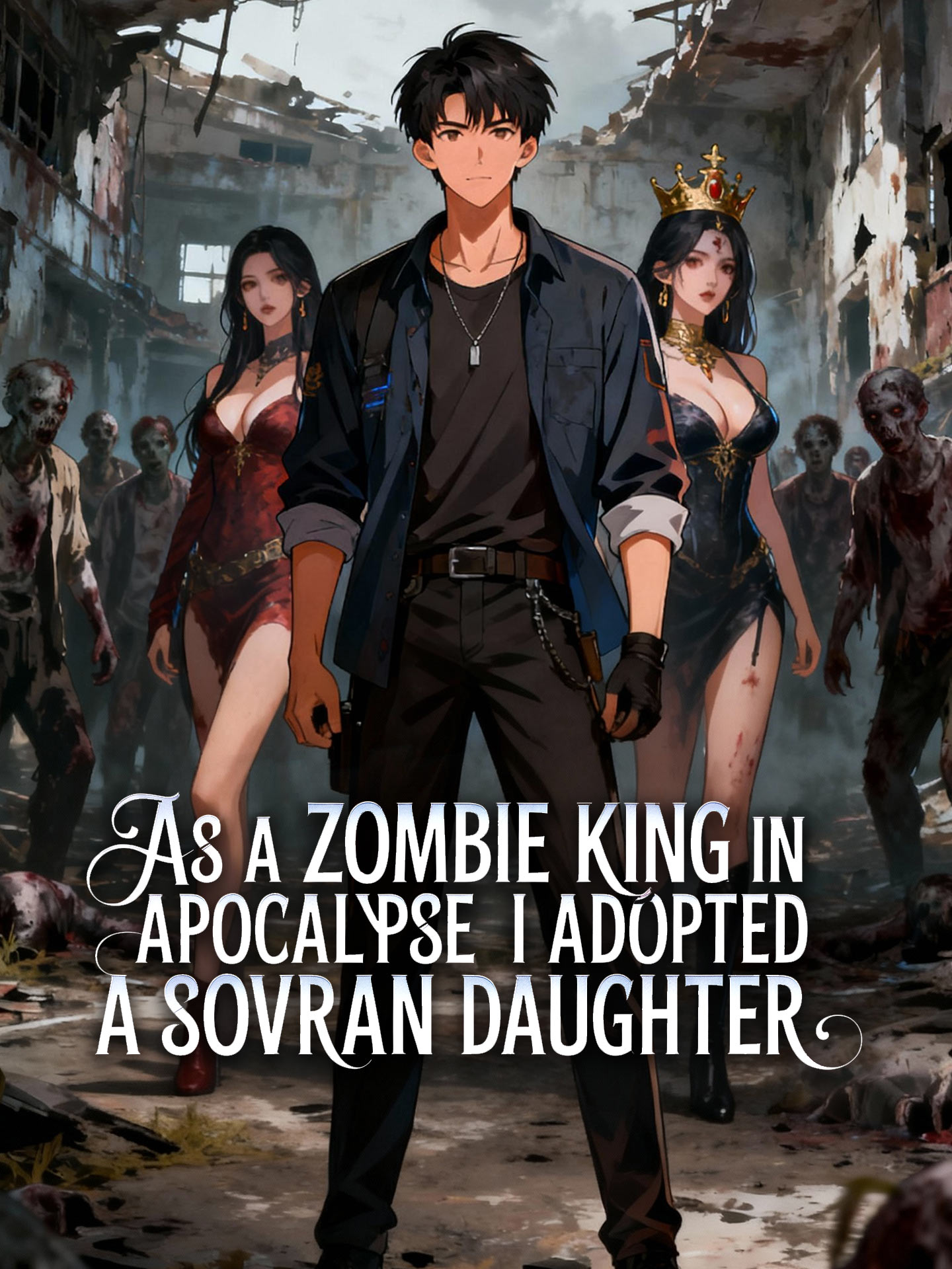 As a Zombie King in Apocalypse, I Adopted a Sovran Daughter poster