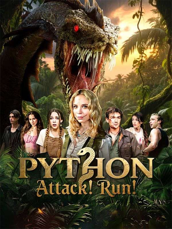 Python Attack! Run! poster